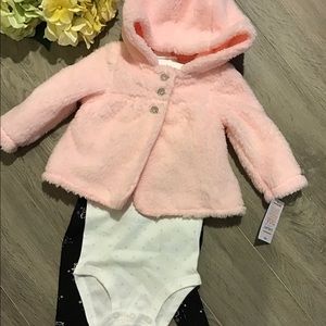 NEW!! 3-Piece set baby girl (9M)